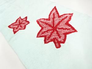 アンティーク　絞り楓模様名古屋帯